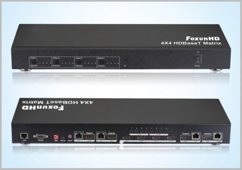 工业级 70米HDBaseT 1080p矩阵 MX48IR-70