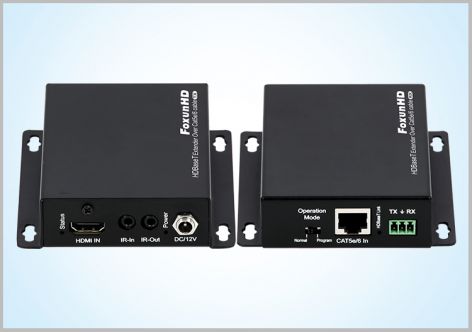 工业级 100米 HDBaseT 4K单网线延长器 EX34 