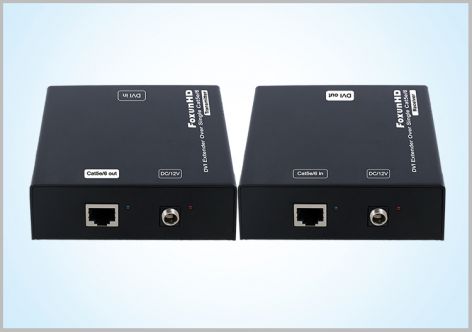 工业级 DVI 100米 网线延长器 DVI-100