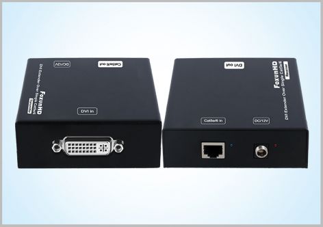 工业级 DVI 100米 网线延长器 DVI-100