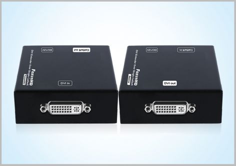 工业级 DVI 60米 网线延长器  DVI-60