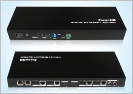 工业级 100米/70米 HDBaseT 4k@60Hz分配器 SPH04/02/08