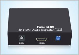 工业级 HDMI 4k@30Hz音频分离器 HC01